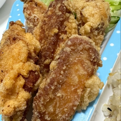 カリカリで、美味しかったです！家族にも大好評でした(^ ^)